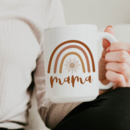 TINLEY Bohemisch Burnt Orange Rainbow Sun Mama Cof Kaffeetasse