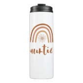 TINLEY Bohemisch Terracotta Rainbow Auntie Thermosbecher (Vorderseite)