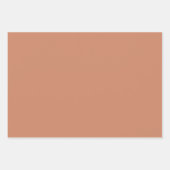 TINLEY Bohemisch Terracotta Rainbow Sun Geschenkpapier Set (Vorderseite 2)