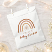 TINLEY Boho Terracotta Rainbow Sun Baby Einladung Geschenktütchen (Ausgeschnitten)