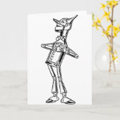 Tinman in Liebe Karte (Gelbe Blume)