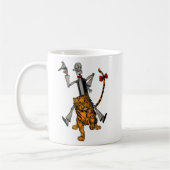 Tinman und Cofeis Lion Kaffeetasse (Links)