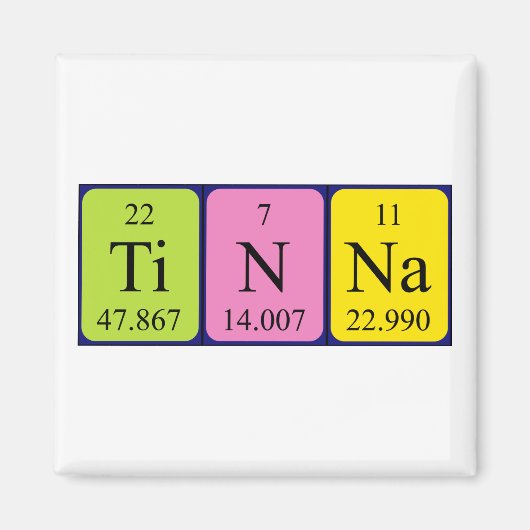 Tinna Periodenmagnet Magnet (Vorne)