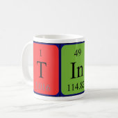 Tinna Periodenname Tasse (Vorderseite Links)
