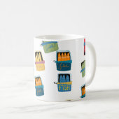 Tinned Fish Mug Kaffeetasse (VorderseiteRechts)