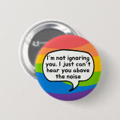 Tinnitus button, I'm not ignoring you above noise Button (Vorne & Hinten)