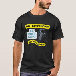 Tinnitus helpline Hörstörungen T-Shirt