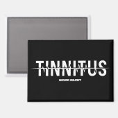 Tinnitus Magnet (Vorderseite/Rückseite)