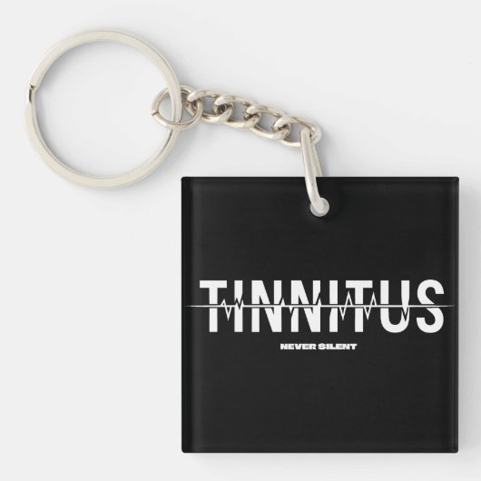 Tinnitus Schlüsselanhänger (Vorderseite)