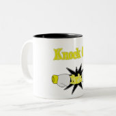 Tinnitus Zweifarbige Tasse (Vorderseite Links)