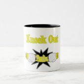 Tinnitus Zweifarbige Tasse (Mittel)