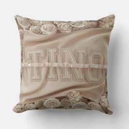 TINO bestickte Rose Kissen