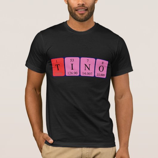 Tino Periodenname Shirt (Vorderseite)