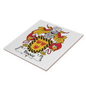 Tinoco Familienwappen Fliese (Seite)