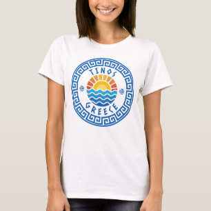 Tinos, Griechenland - Sunshine and Sea Women's T-Shirt