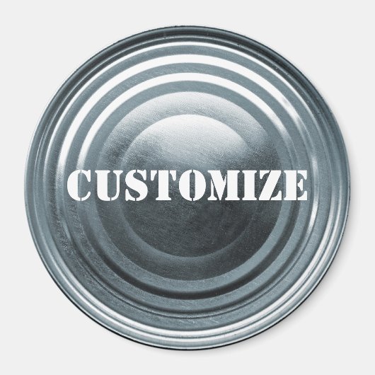 Tinplate-Vorlage Magnet (Vorne)