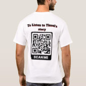 Tinsel das Friedens-Kätzchen T-Shirt (Rückseite)