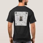 Tinsel das Weihnachts-Kätzchen T-Shirt (Rückseite)