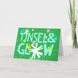Tinsel & Glow Feiertagskarte
