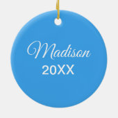 Tinsel & Glow Keramik Ornament (Hinten)