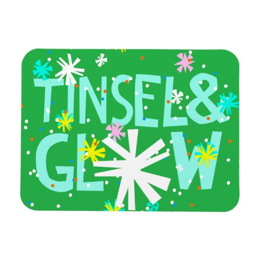 Tinsel & Glow Magnet (Horizontal)