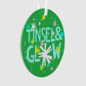 Tinsel & Glow Ornament (Vorderseite)