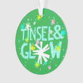 Tinsel & Glow Ornament (Vorderseite)