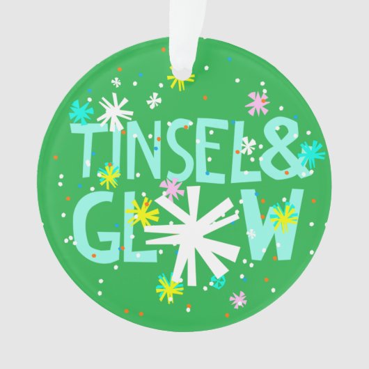 Tinsel & Glow Ornament (Vorderseite)