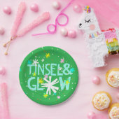 Tinsel & Glow Pappteller (Party)