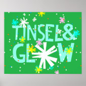 Tinsel & Glow Poster (Vorne)