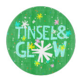 Tinsel & Glow Schneidebrett (Vorderseite)