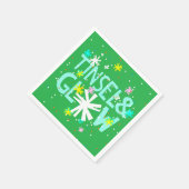 Tinsel & Glow Serviette (Ecke)