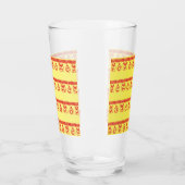 Tinsel HO HO HO Red Glas (Links)