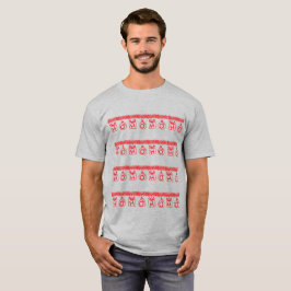 Tinsel HO HO HO (rot) T-Shirt