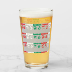 Tinsel HO HO HO (Tri Color) Glas