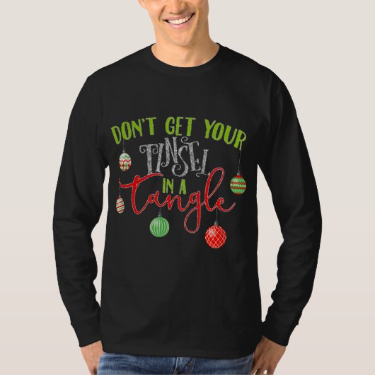 Tinsel in Niedlichem Winkel T-Shirt (Vorderseite)