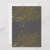 Tinsel & Leckereien Extravaganza Magazine Cover Fo Einladung (Rückseite)