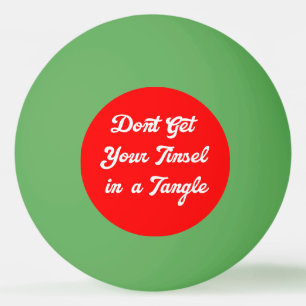 Tinsel Tangle Pong Ball Tischtennisball