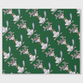 Tinsel Tangled Christmas Cat Geschenkpapier (Flach)