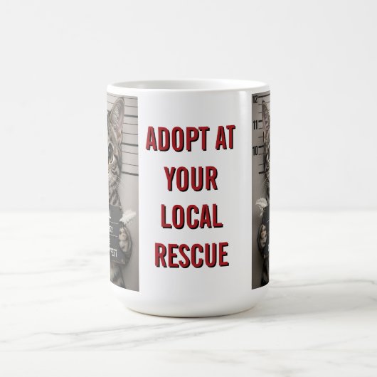 Tinsel the Christmas Kitten Kaffeetasse (Mittel)