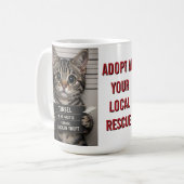 Tinsel the Christmas Kitten Kaffeetasse (Vorderseite Links)