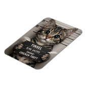 Tinsel the Christmas Kitten Magnet (Linke Seite)