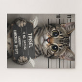 Tinsel the Christmas Kitten Puzzle (Horizontal)