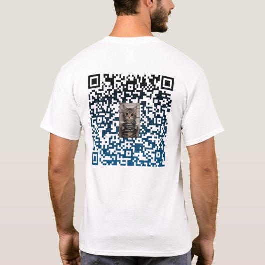 Tinsel the Christmas Kitten T-Shirt (Rückseite)