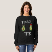 tinsel ties with balls sweatshirt (Vorne ganz)