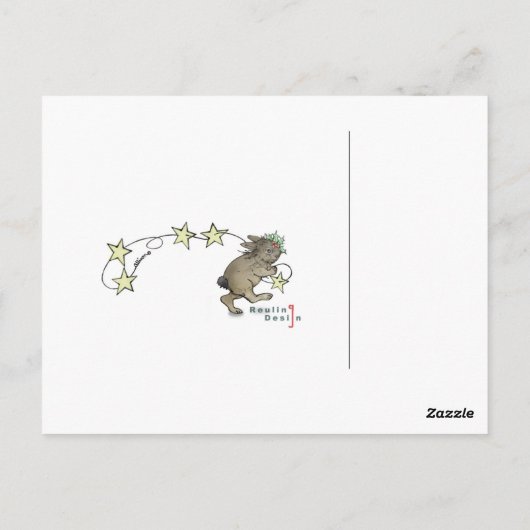 Tinsel Tours Postcard Postkarte (Rückseite)