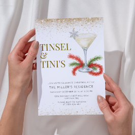 Tinsel und Tinis Weihnachtsfeier Einladung