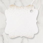 Tinsel und Tinis Weihnachtsfeier Geschenkanhänger (Rückseite)