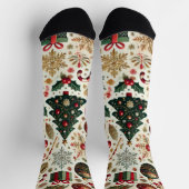 Tinsel und Twinkle Socken (Oben)