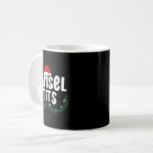 Tinsel Women's Funny Christmas Apparel Kaffeetasse (Vorderseite Links)